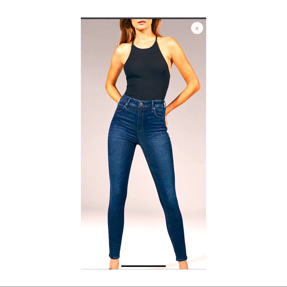 🟣Super High Rise Skinny Jean